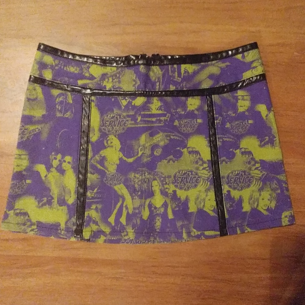 Lip Service Drag Strip vintage skirt